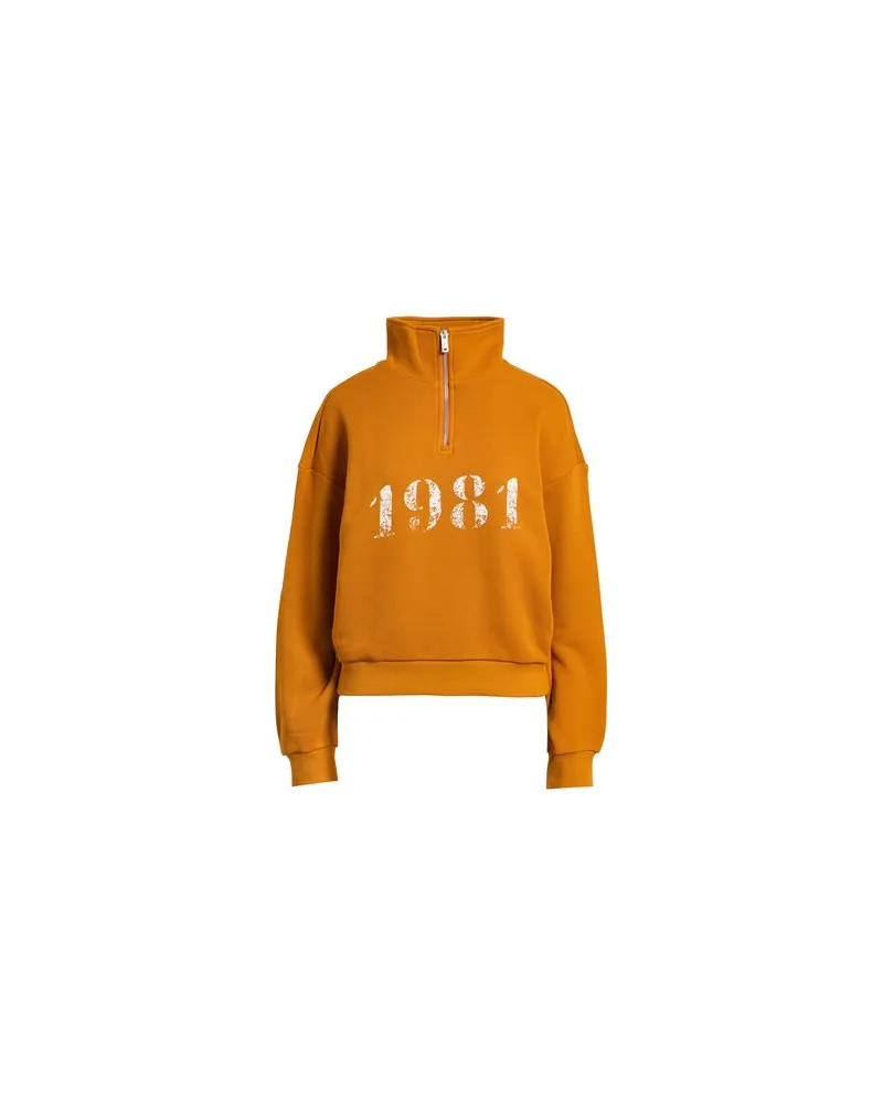 Emporio Armani TOPS - Sweatshirtsauf YOOX.COM Rostrot