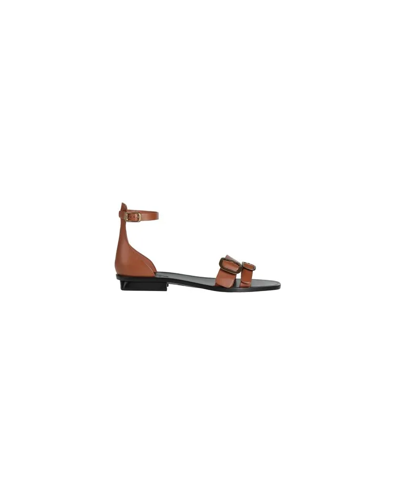 TOD'S SCHUHE - Sandalenauf YOOX.COM Braun