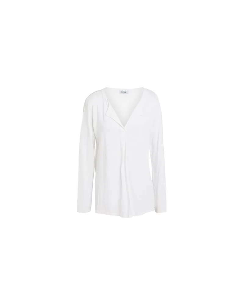 BASE Milano TOPS - T-shirtsauf YOOX.COM Weiß