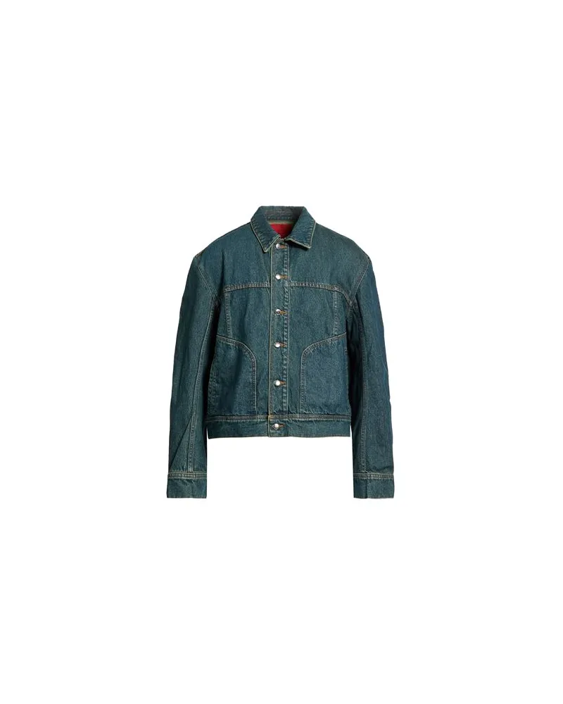 Eckhaus Latta JACKEN & MÄNTEL - Jeansjacken/Mäntelauf YOOX.COM Blau