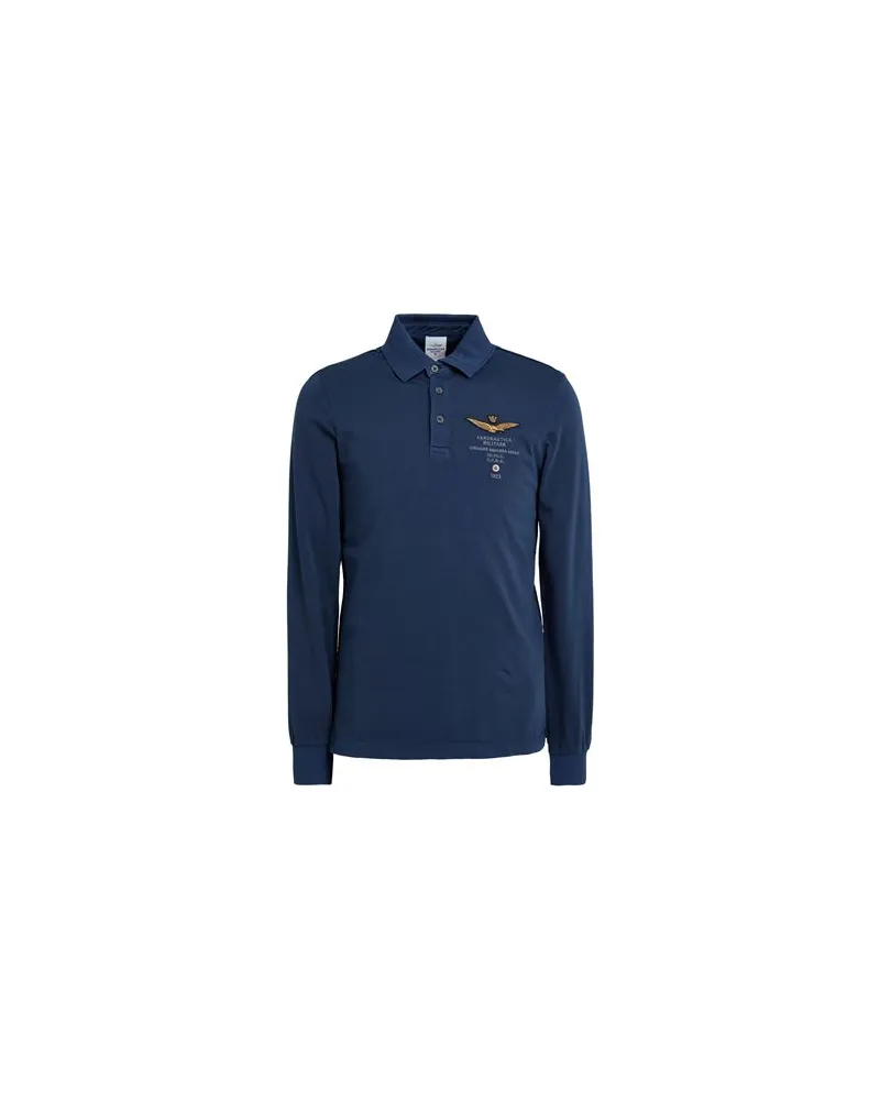 Aeronautica Militare TOPS - Poloshirtsauf YOOX.COM Nachtblau