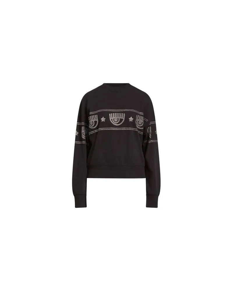 Chiara Ferragni TOPS - Sweatshirtsauf YOOX.COM Schwarz