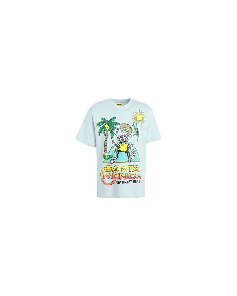 Market PARADISE AT SKELLY'S T-SHIRT		  - TOPS - T-shirtsauf YOOX.COM Himmelblau
