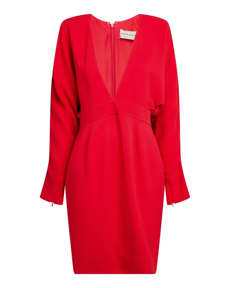 Alexandre Vauthier Mini-Kleid Rot