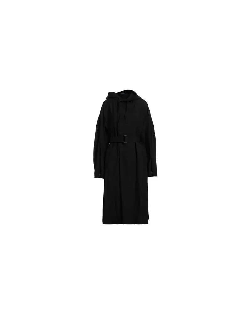 Yohji Yamamoto JACKEN & MÄNTEL - Jacken, Mäntel & Trenchcoatsauf YOOX.COM Schwarz