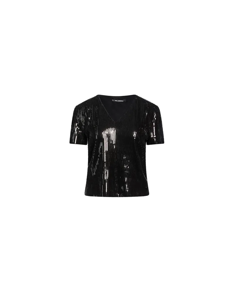 Karl Lagerfeld TOPS - Topsauf YOOX.COM Schwarz