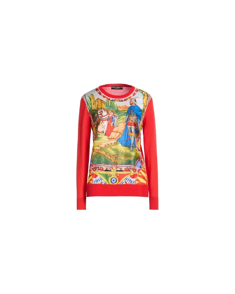 Dolce & Gabbana STRICKWAREN - Pulloverauf YOOX.COM Rot