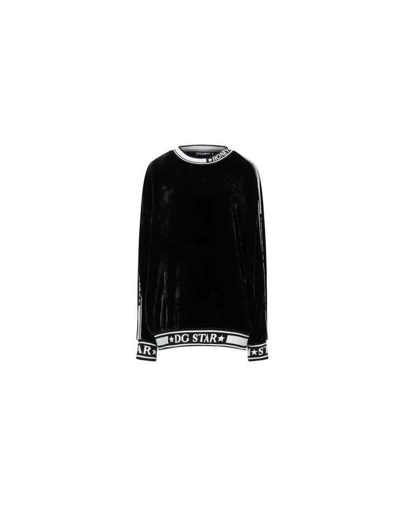 Dolce & Gabbana TOPS - Sweatshirtsauf YOOX.COM Schwarz