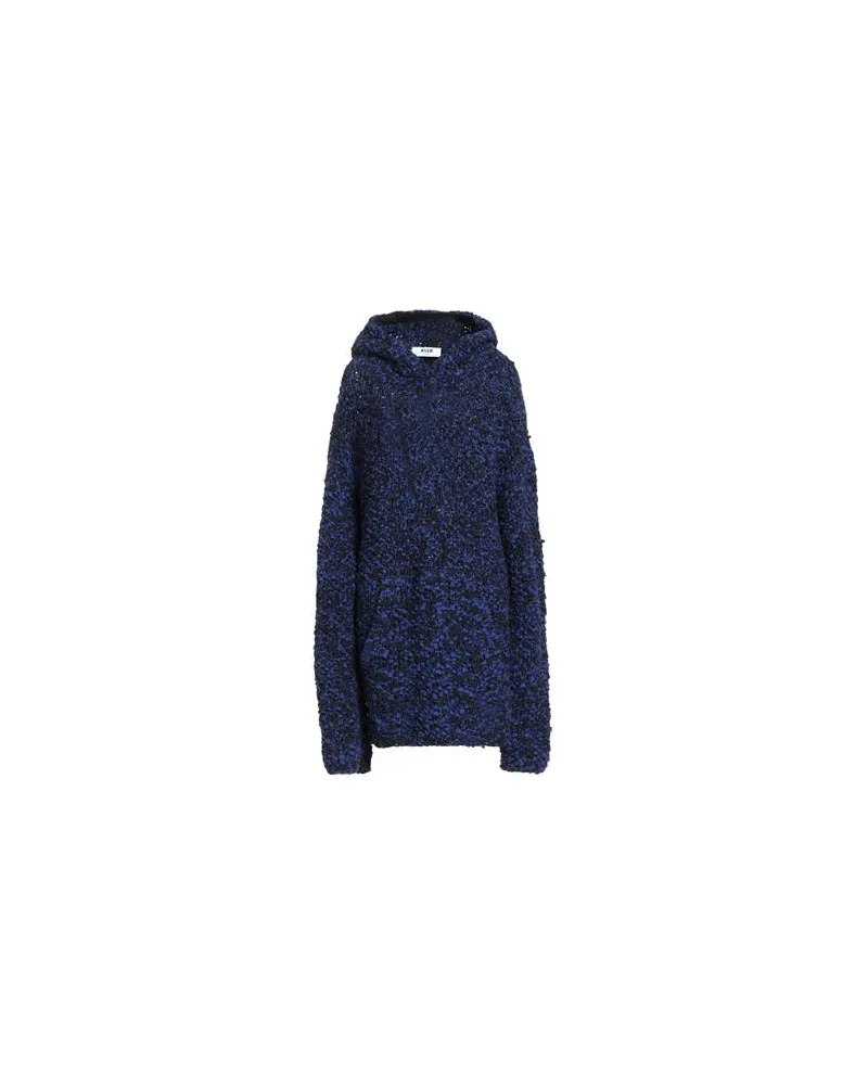 MSGM STRICKWAREN - Pulloverauf YOOX.COM Blau