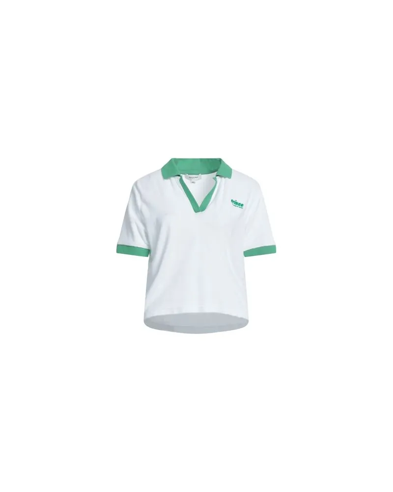 SPORTY & RICH TOPS - Poloshirtsauf YOOX.COM Weiß
