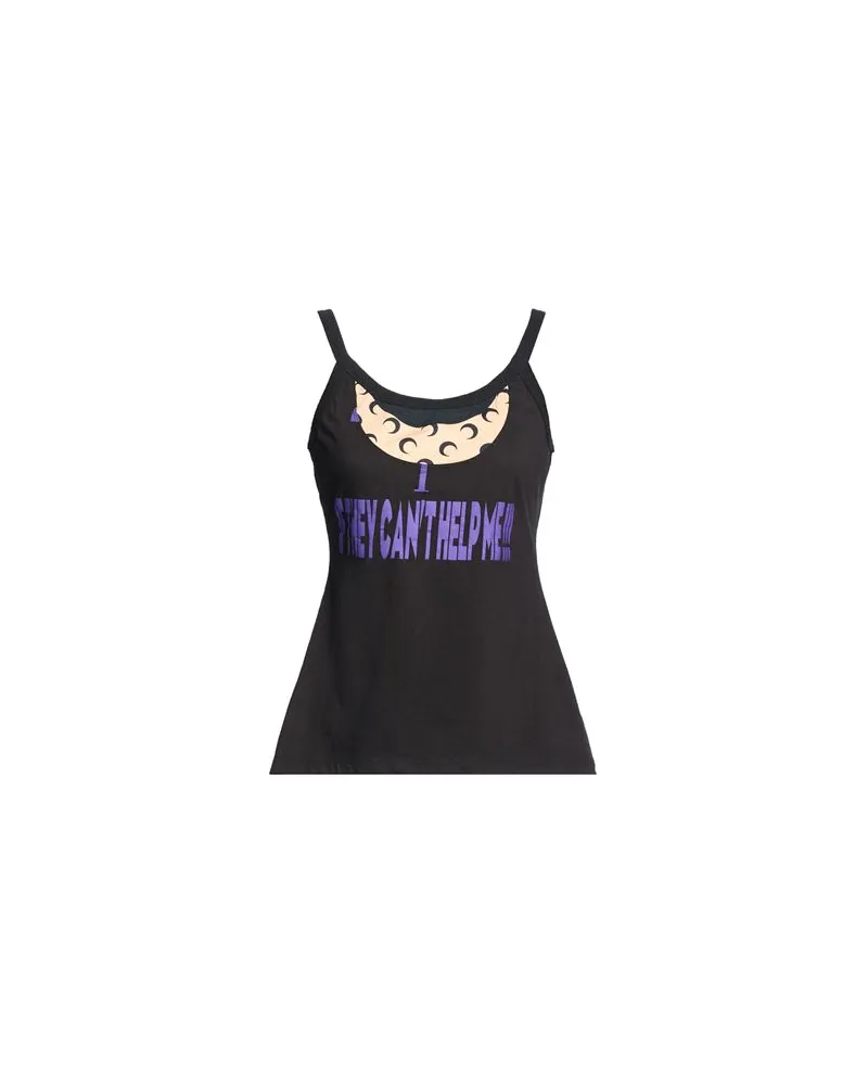 Marine Serre TOPS - Tank Topsauf YOOX.COM Schwarz