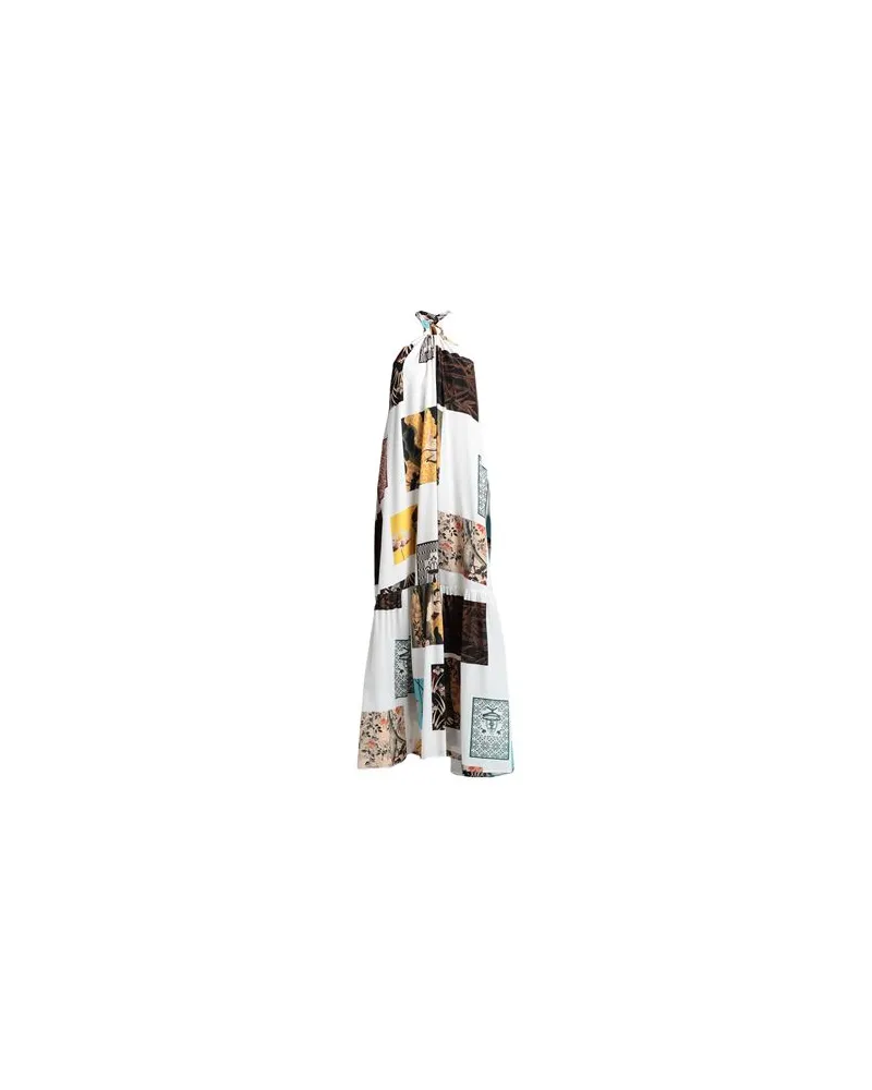 Erika Cavallini KLEIDER - Maxi-Kleiderauf YOOX.COM Weiß