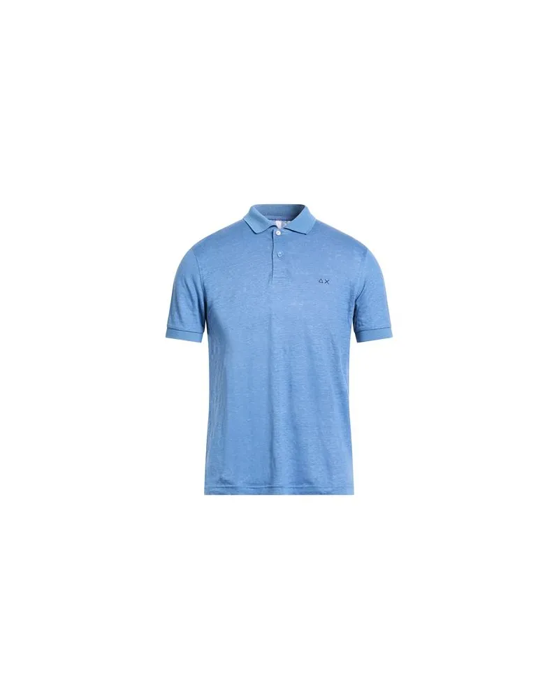 Sun68 TOPS - Poloshirtsauf YOOX.COM Taubenblau