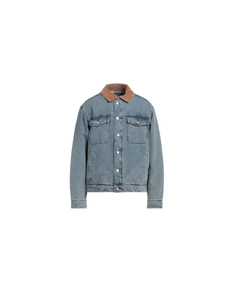Scotch&Soda JACKEN & MÄNTEL - Jeansjacken/Mäntelauf YOOX.COM Blau