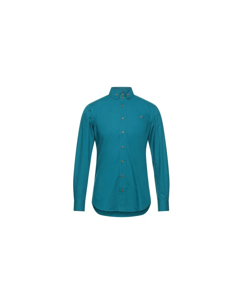Vivienne Westwood TOPS - Hemdenauf YOOX.COM Aquamarin