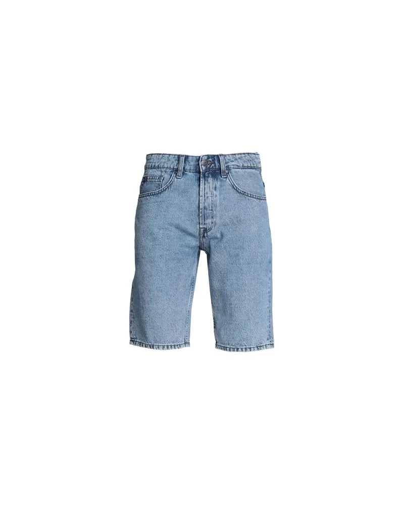 Only & Sons HOSEN & RÖCKE - Jeansshortsauf YOOX.COM Blau