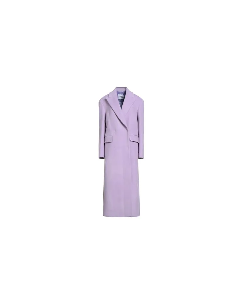 MSGM JACKEN & MÄNTEL - Mäntelauf YOOX.COM Lila