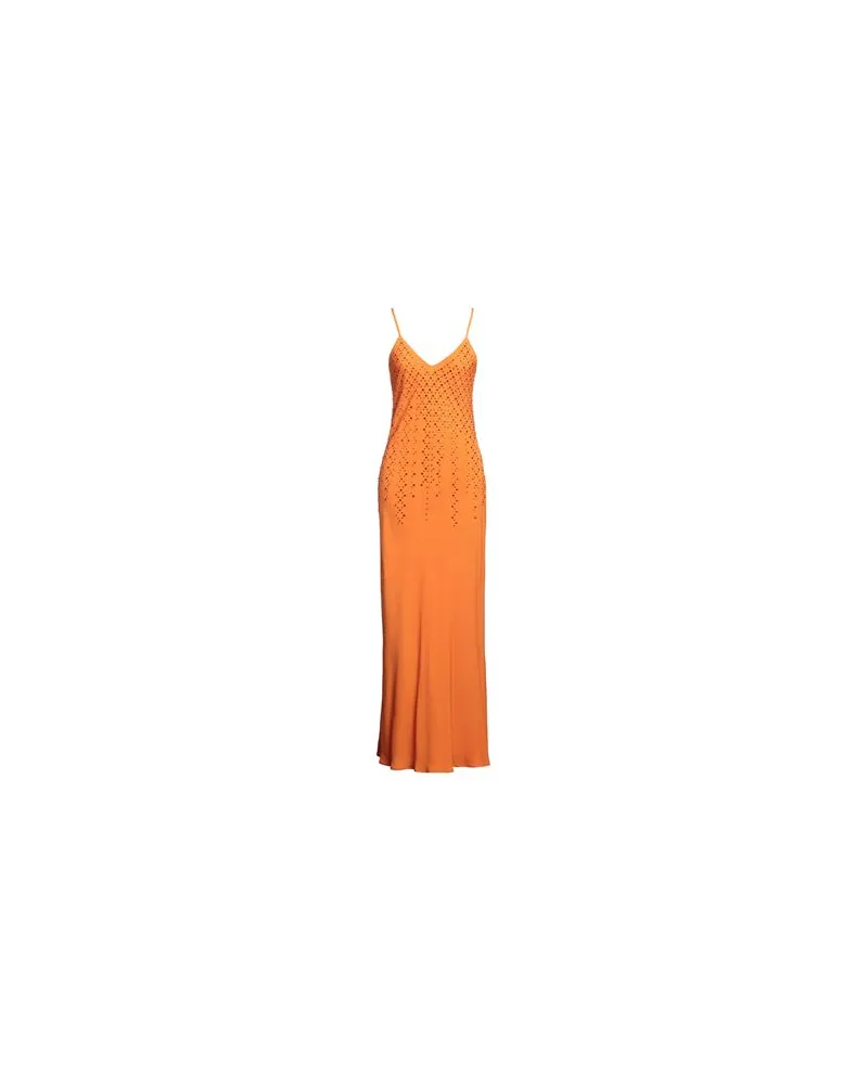 Erika Cavallini KLEIDER - Maxi-Kleiderauf YOOX.COM Orange