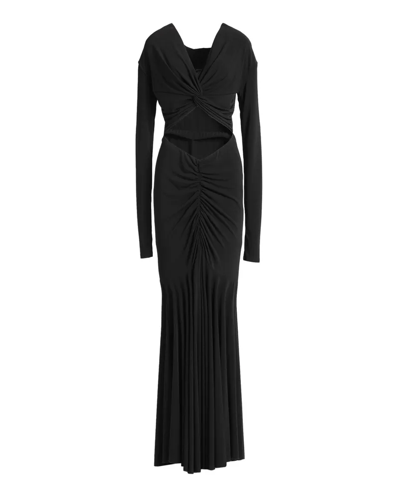 ANDAMANE Maxi-Kleid Schwarz