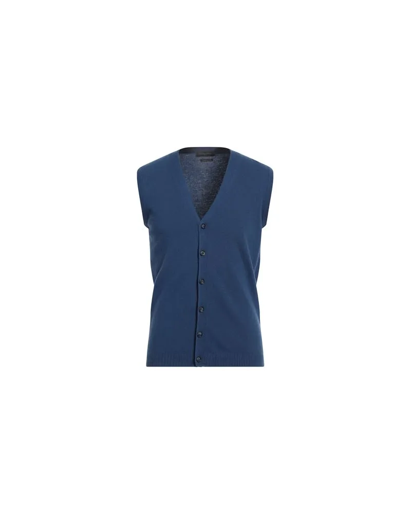 Daniele Fiesoli STRICKWAREN - Strickjackenauf YOOX.COM Blau