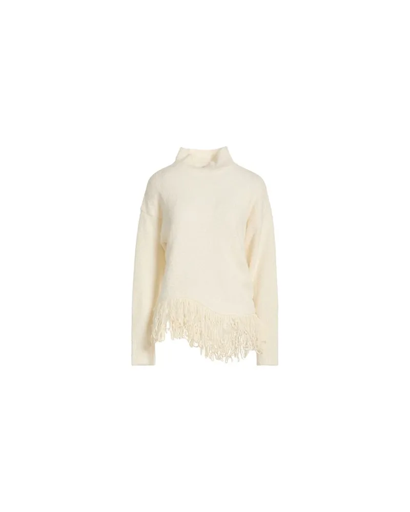 Simona Corsellini STRICKWAREN - Rollkragenpulloverauf YOOX.COM Cremeweiß