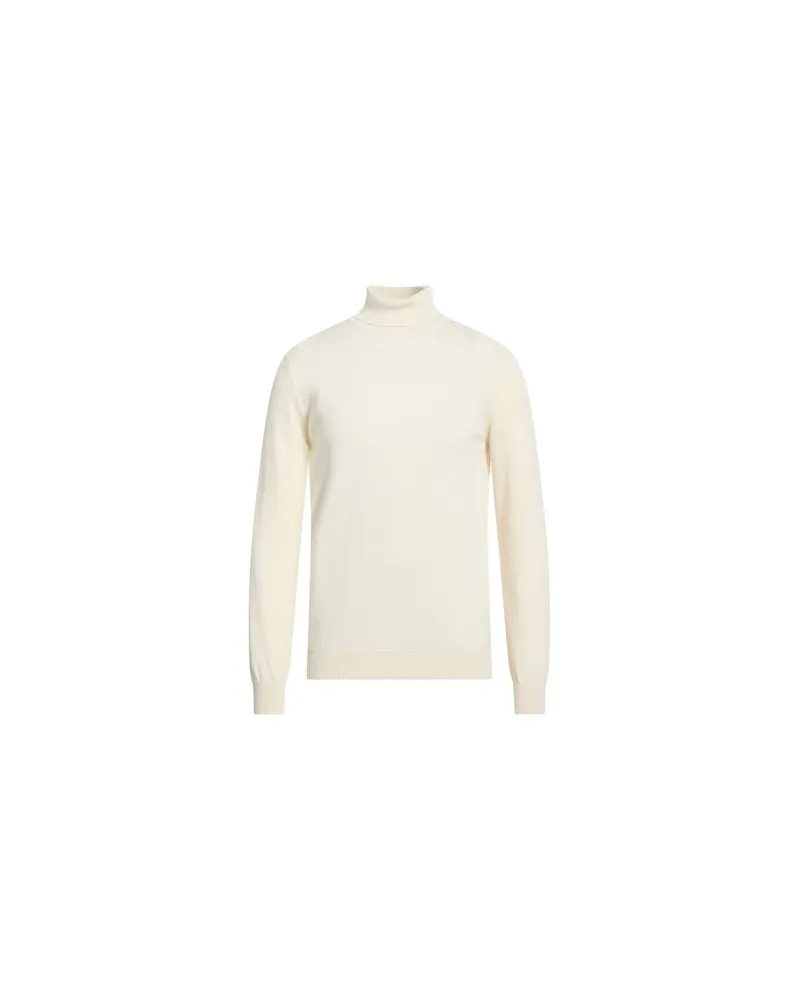 MOORER STRICKWAREN - Rollkragenpulloverauf YOOX.COM Cremeweiß