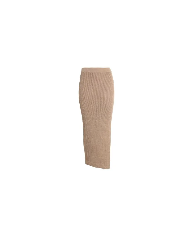 Topshop HOSEN & RÖCKE - Maxi-Röckeauf YOOX.COM Sand