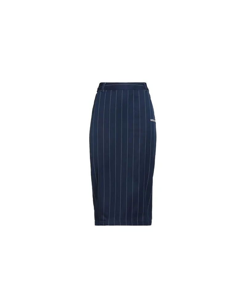 adidas HOSEN & RÖCKE - Midi-Röckeauf YOOX.COM Marineblau