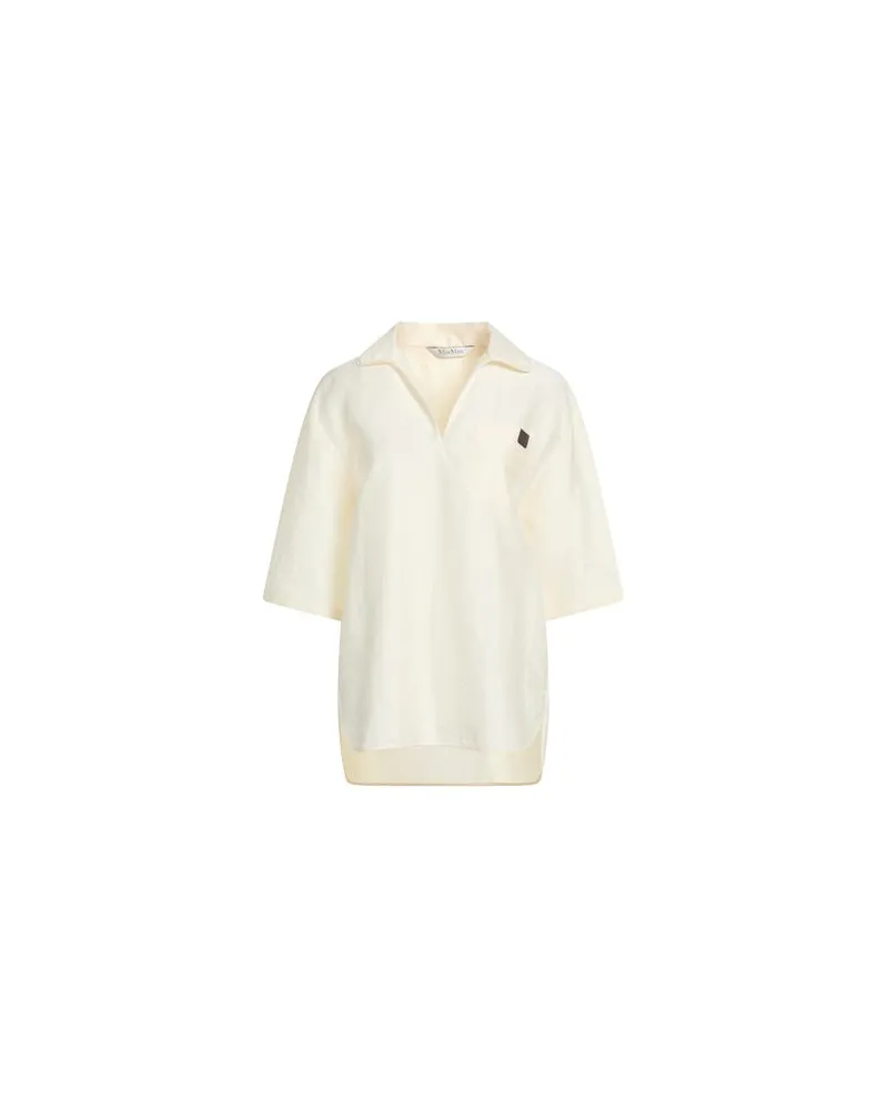 Max Mara TOPS - Topsauf YOOX.COM Elfenbein