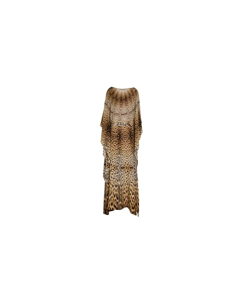 Roberto Cavalli KLEIDER - Maxi-Kleiderauf YOOX.COM Sand