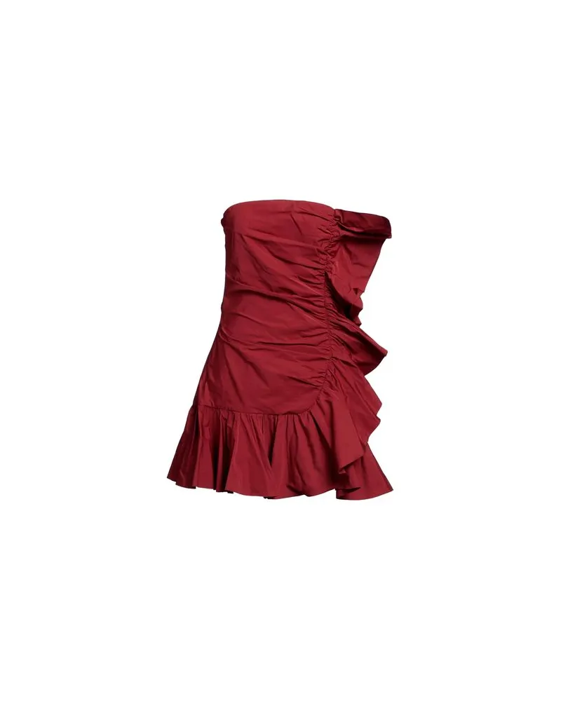 RED Valentino KLEIDER - Mini-Kleiderauf YOOX.COM Ziegelrot