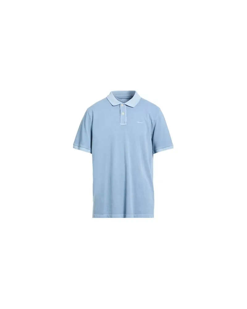 Gant TOPS - Poloshirtsauf YOOX.COM Hellblau