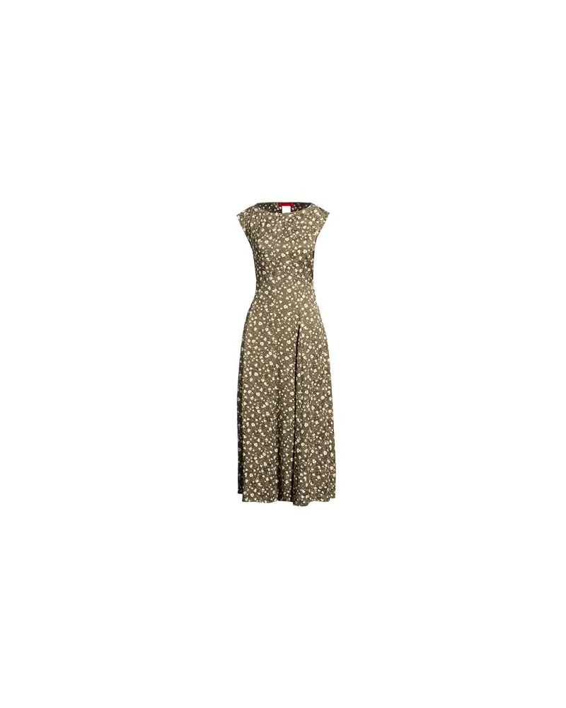 MAX&Co. KLEIDER - Maxi-Kleiderauf YOOX.COM Militärgrün