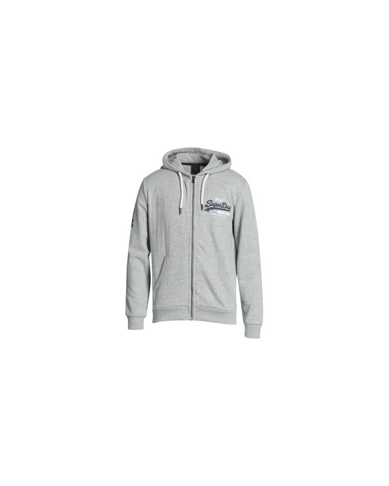 Superdry. TOPS - Sweatshirtsauf YOOX.COM Grau