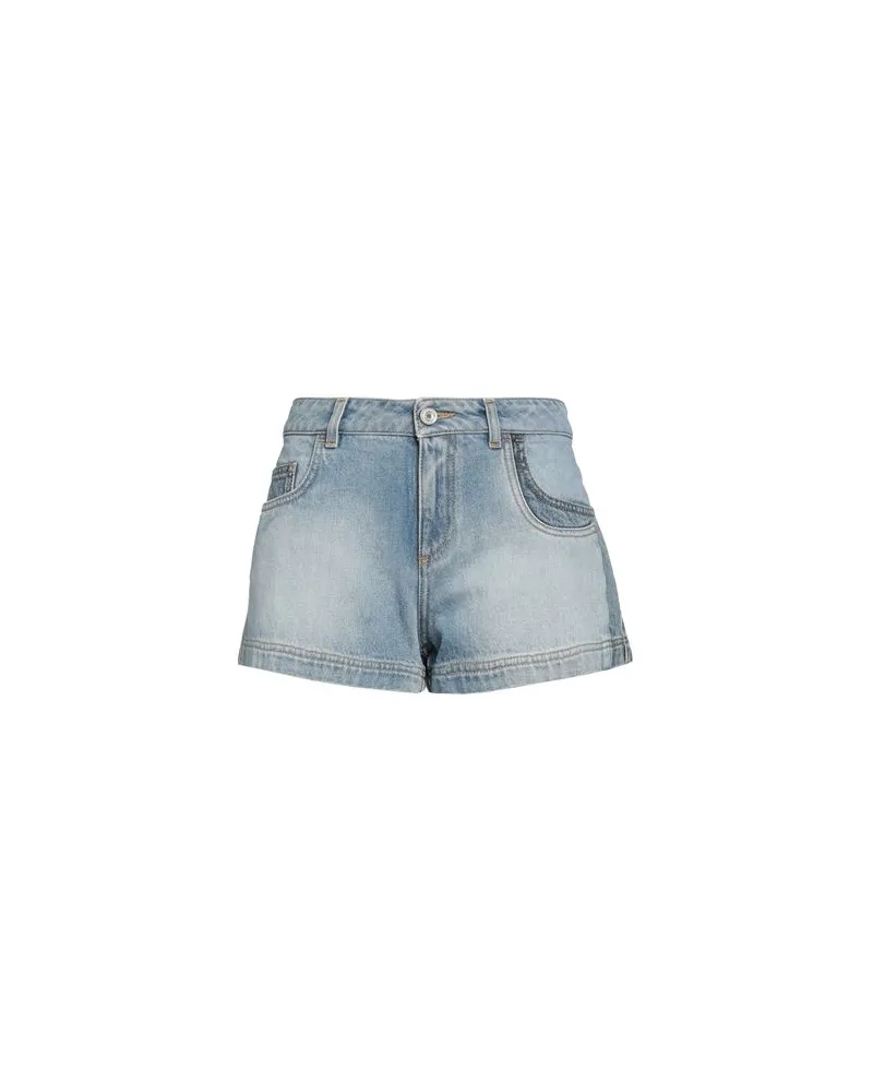 Philosophy Di Lorenzo Serafini HOSEN & RÖCKE - Jeansshortsauf YOOX.COM Blau