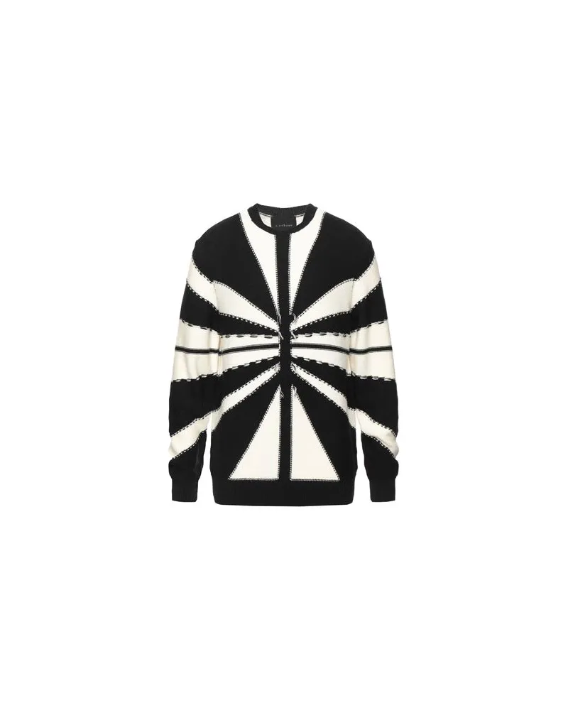 John Richmond STRICKWAREN - Pulloverauf YOOX.COM Schwarz