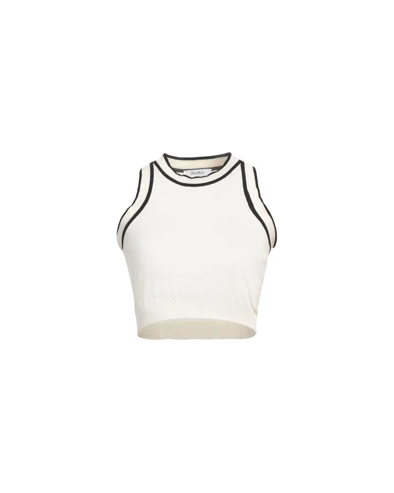Max Mara TOPS - Topsauf YOOX.COM Elfenbein