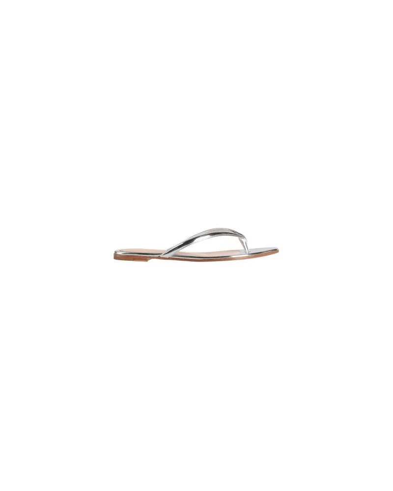 Gianvito Rossi SCHUHE - Zehentrennerauf YOOX.COM Silber