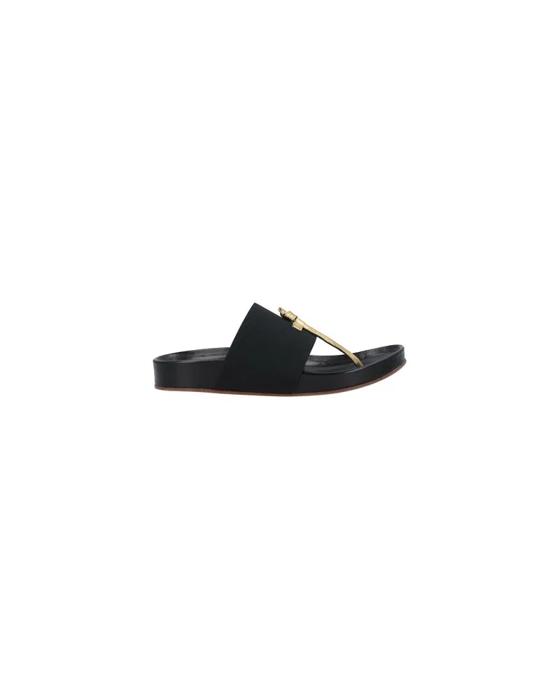 Alexa Wagner SCHUHE - Zehentrennerauf YOOX.COM Schwarz