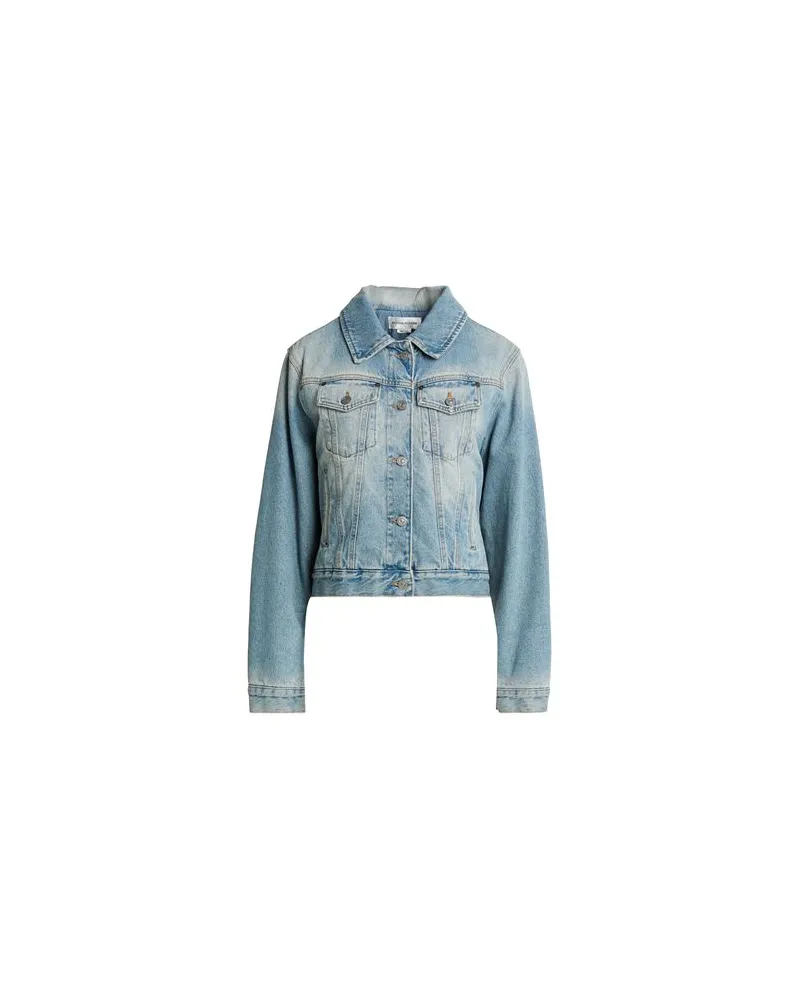 Victoria Beckham JACKEN & MÄNTEL - Jeansjacken/Mäntelauf YOOX.COM Blau