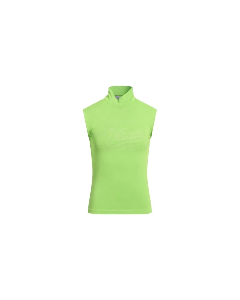 VTMNTS STRICKWAREN - Rollkragenpulloverauf YOOX.COM Limettengrün