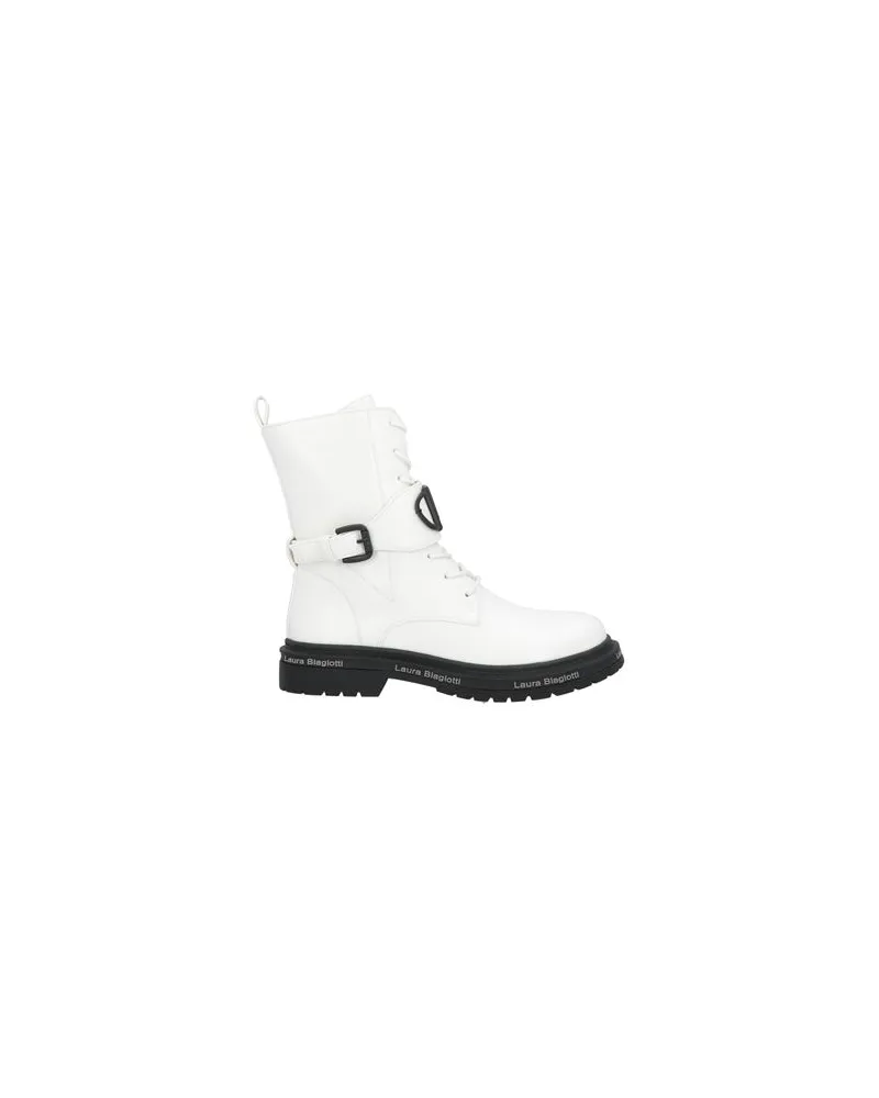 Laura Biagiotti SCHUHE - Stiefelettenauf YOOX.COM Weiß