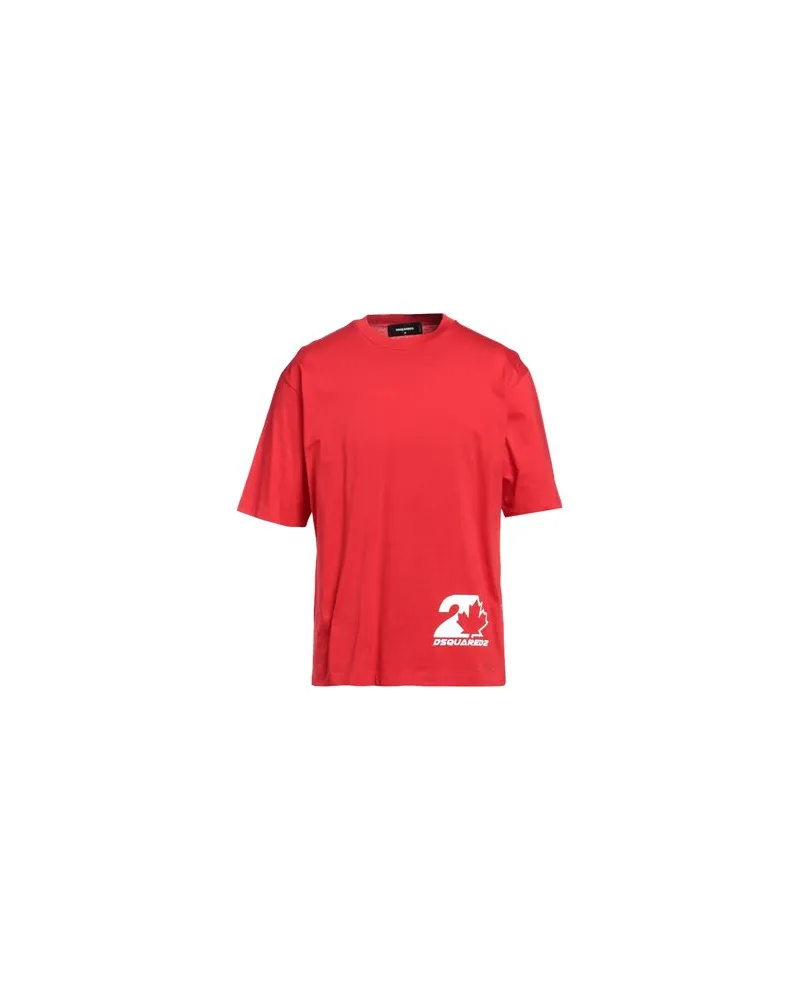 Dsquared2 TOPS - T-shirtsauf YOOX.COM Rot