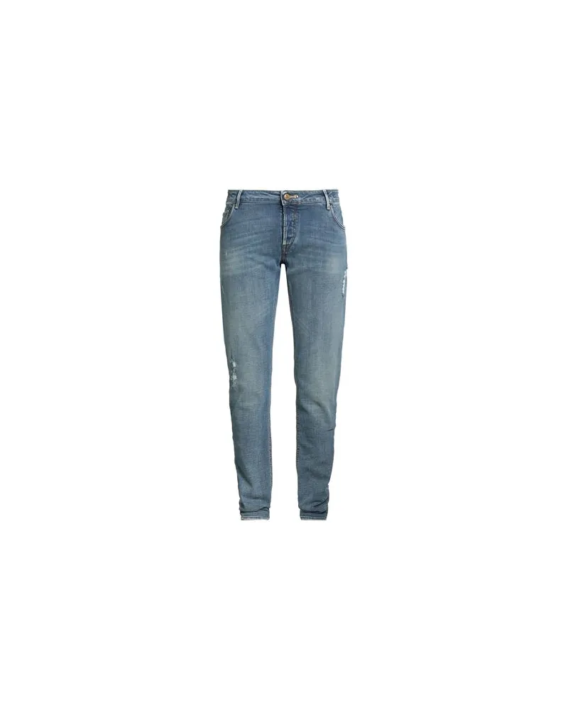 Hand Picked HOSEN & RÖCKE - Jeanshosenauf YOOX.COM Blau