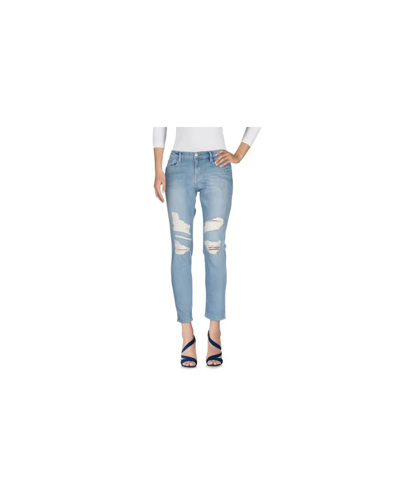 Frame Denim HOSEN & RÖCKE - Jeanshosenauf YOOX.COM Blau
