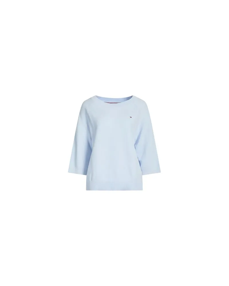 Tommy Hilfiger STRICKWAREN - Pulloverauf YOOX.COM Himmelblau