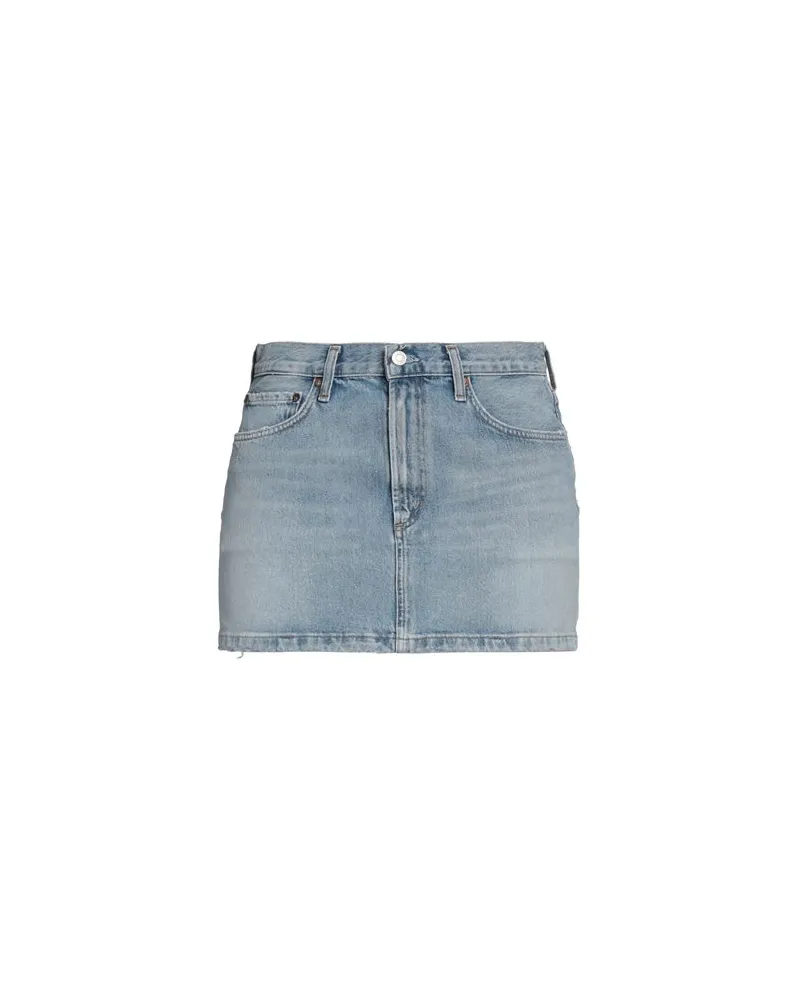 AGOLDE HOSEN & RÖCKE - Jeansröckeauf YOOX.COM Blau