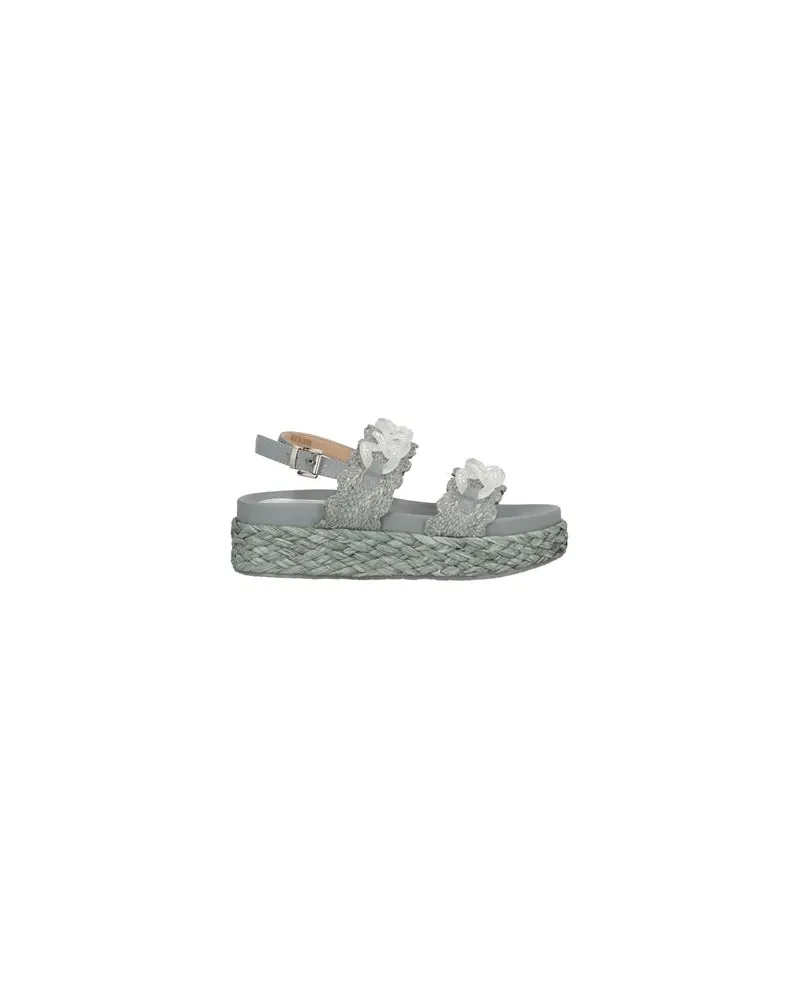 CAFèNOIR  SCHUHE - Sandalenauf YOOX.COM Grau