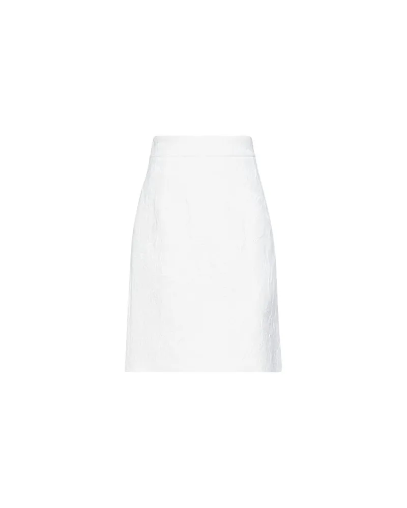 Dolce & Gabbana HOSEN & RÖCKE - Midi-Röckeauf YOOX.COM Weiß