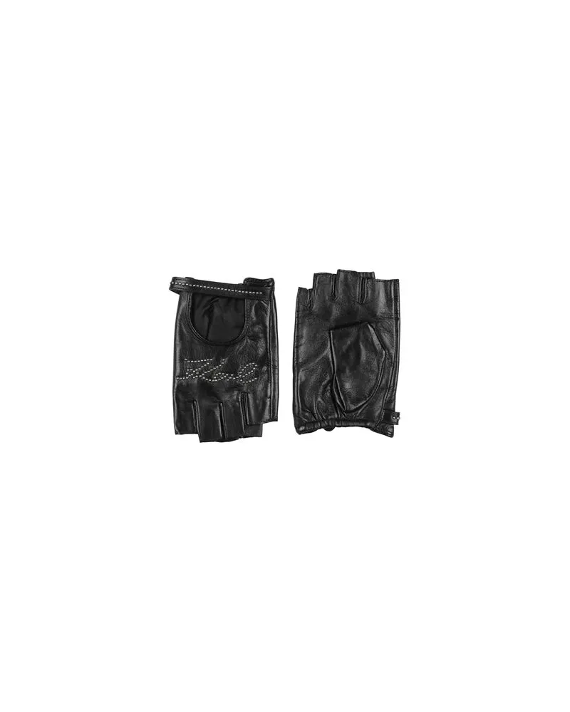 Karl Lagerfeld ACCESSOIRES - Handschuheauf YOOX.COM Schwarz